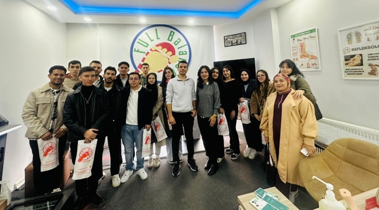 Custom insole production processes observed on site