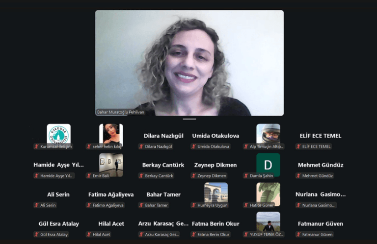 Halka açık çevrimiçi seminerler dizisi başladı!