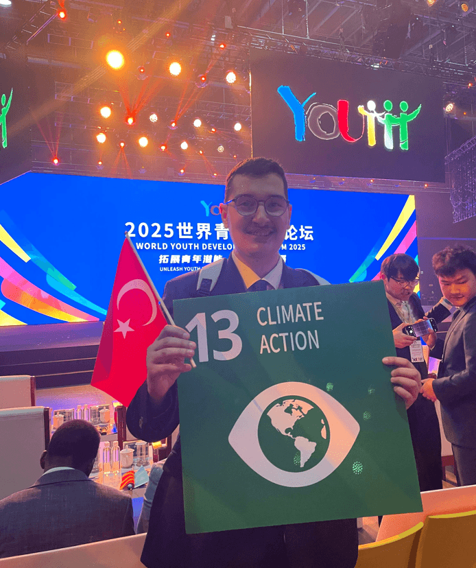 A young leader from Üsküdar University on the global climate stage