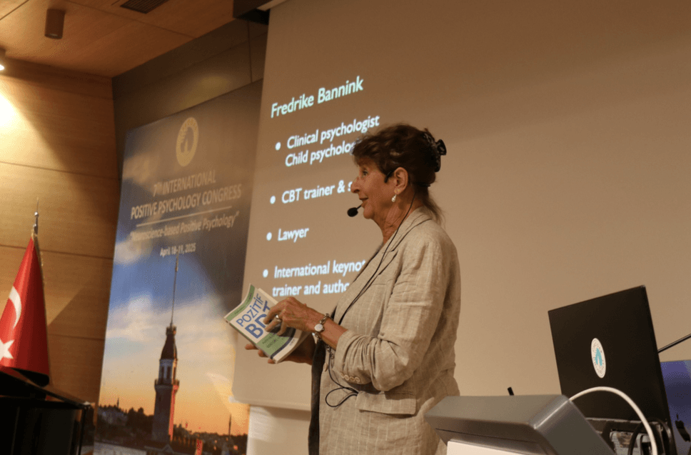 An inspiring conference by Dutch Clinical Psychologist Dr. Fredrike Bannink…