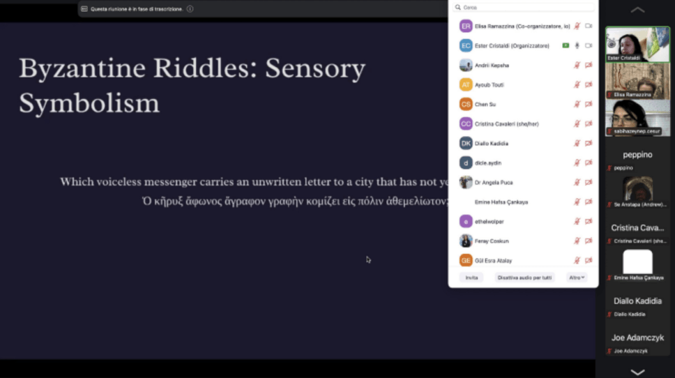 The second meeting of the “Entangled Histories” seminar series was held