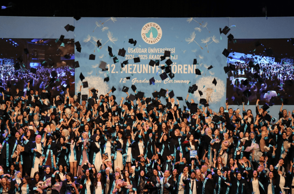 Üsküdar University sent off its 12th term graduates!