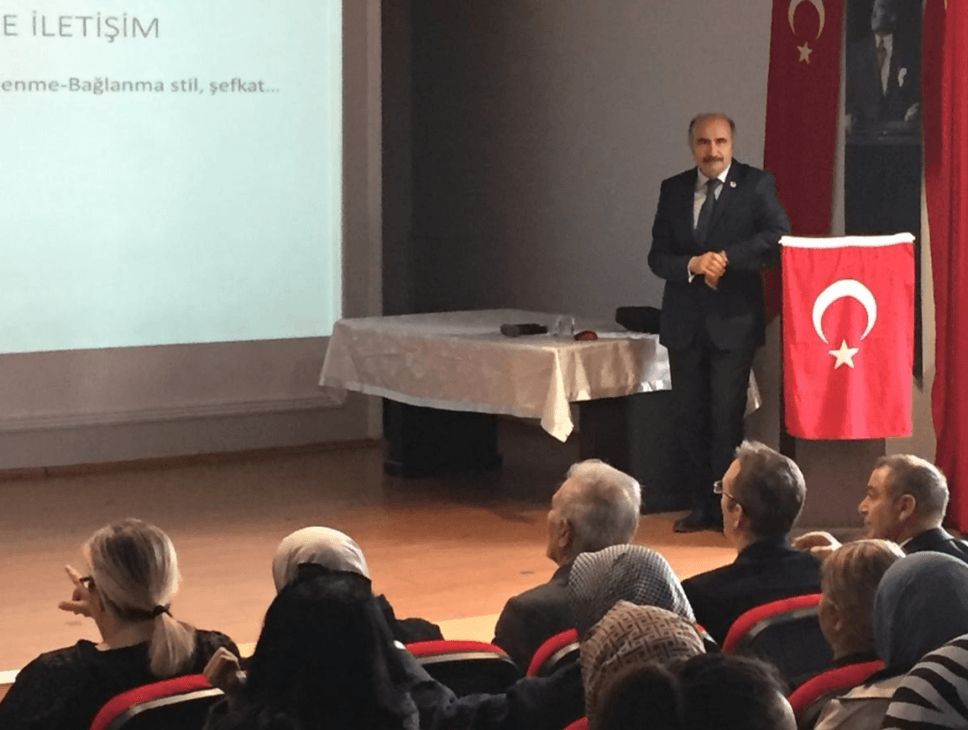 Prof. Sırrı Akbaba Delivered a Seminar on “Values Education”
