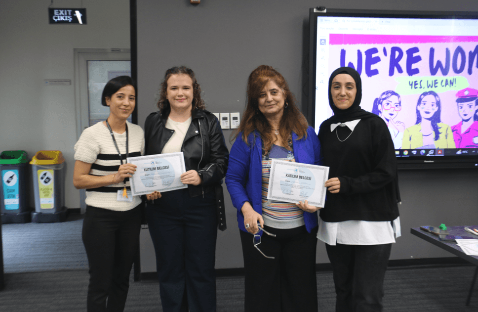 “Strong Girls Strong Tomorrows” workshop held in Üsküdar