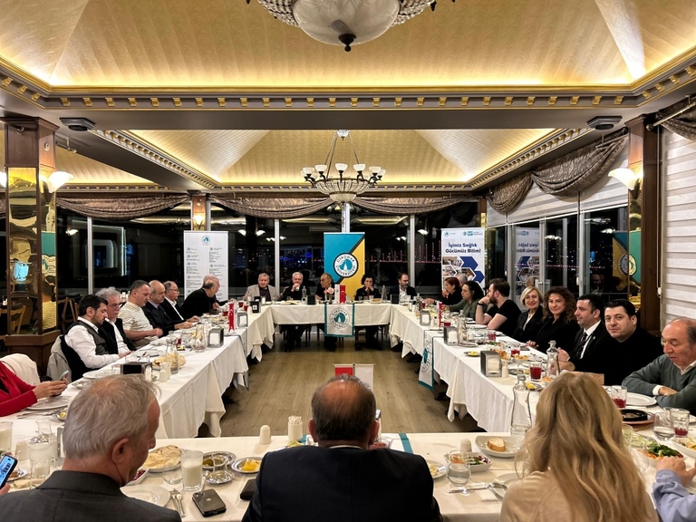 Üsküdar University Senior Management meets at a dinner gathering