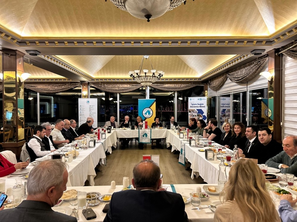 Üsküdar University Senior Management meets at a dinner gathering