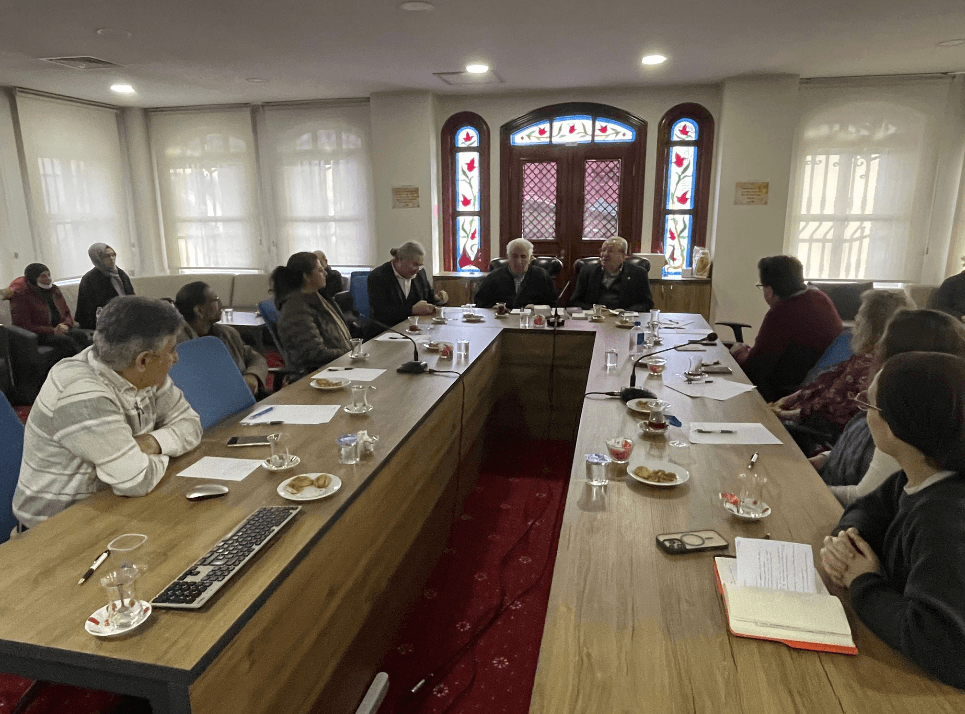 ABD’li İlahiyat öğrencileri RİNAP’ı ziyaret etti