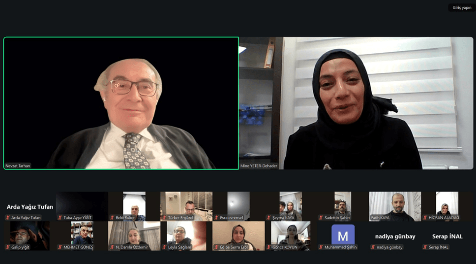 Prof. Dr. Nevzat Tarhan: “Aile mentörlüğü 365 gün süren bir süreçtir”