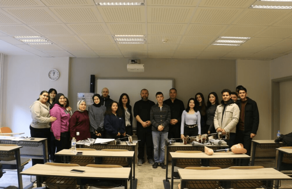 Orthotics and Prosthetics students had the opportunity to put theory into practice