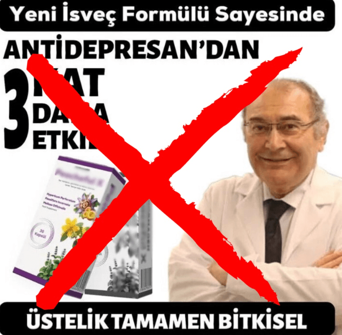 Sosyal Medya dolandırıcıları Nevzat Tarhan’ın fotoğraflarıyla reklam yapıyor