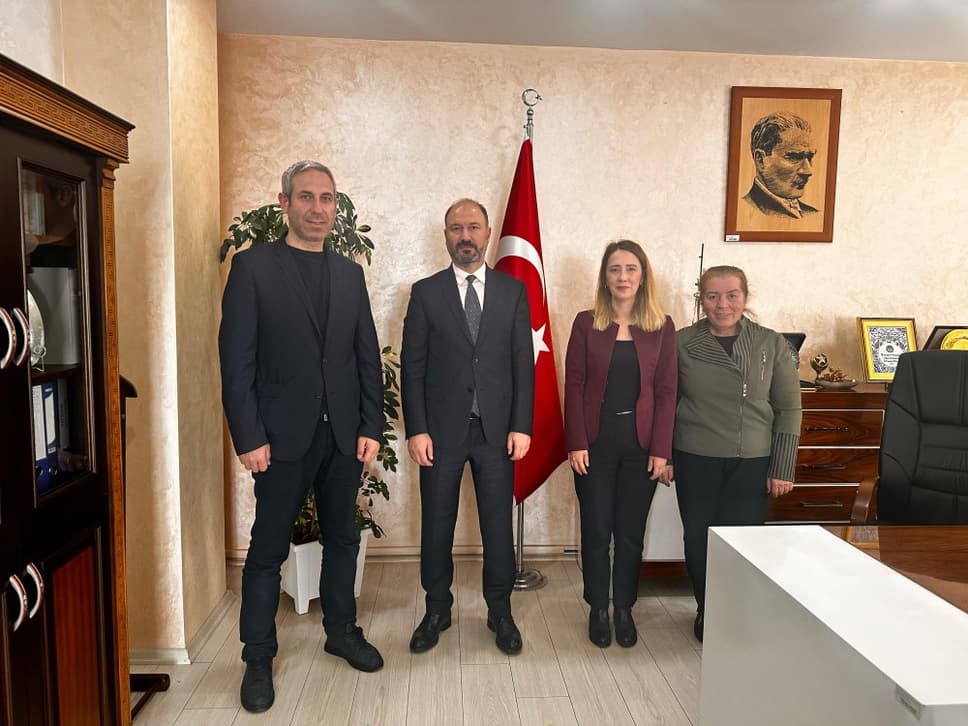 Bahçelievler İlçe Milli Eğitim Müdürü ziyaret edildi