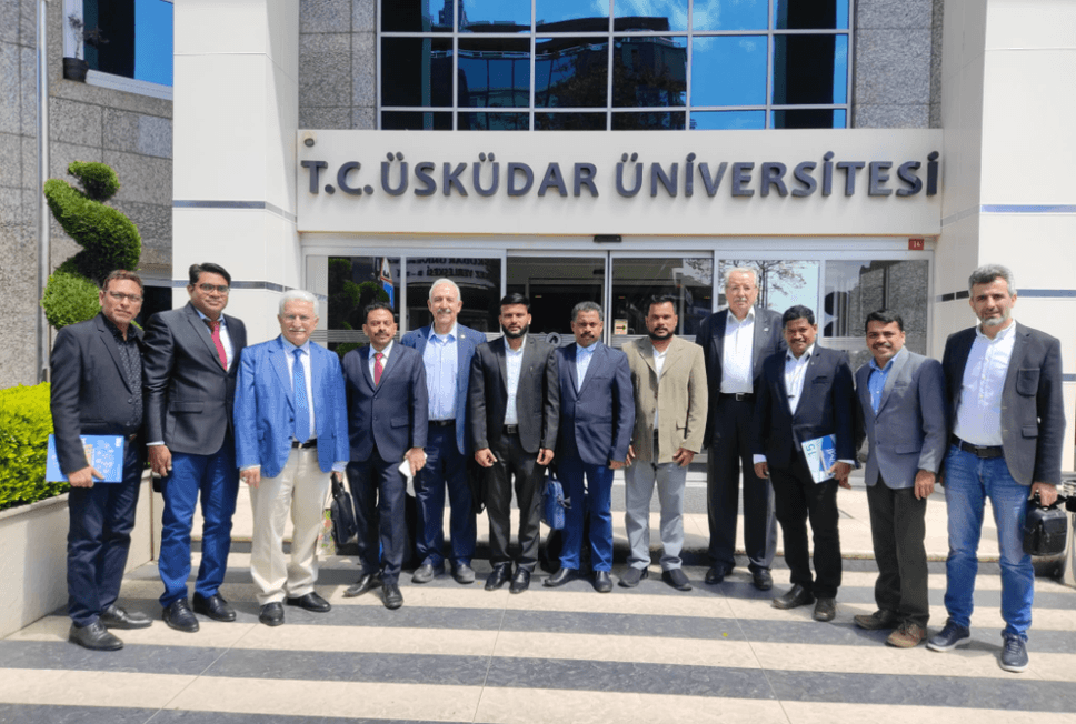 Indian academic delegation visits Üsküdar