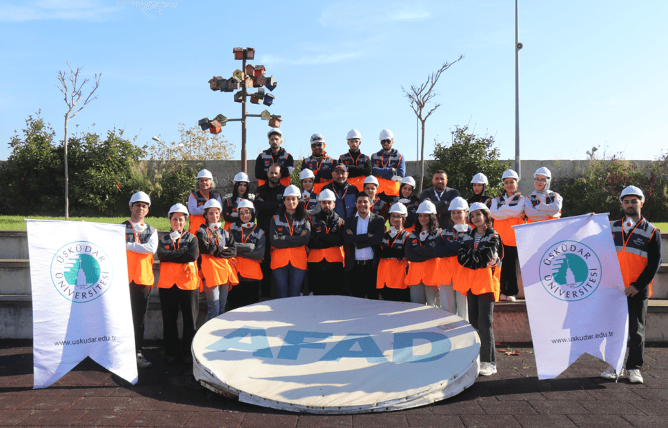 SHMYO akademisyenleri ve öğrencileri Destek AFAD Gönüllüsü oldu